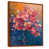 Toile avec cadre flottant brun