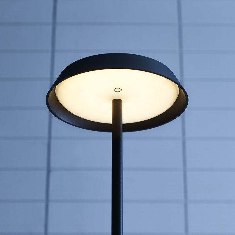 Tepa Medium Rechargeable Floor Lamp, Black