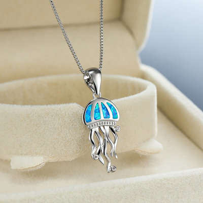 Jellyfish Necklace Ladies Trend Clavicle Chain Necklace