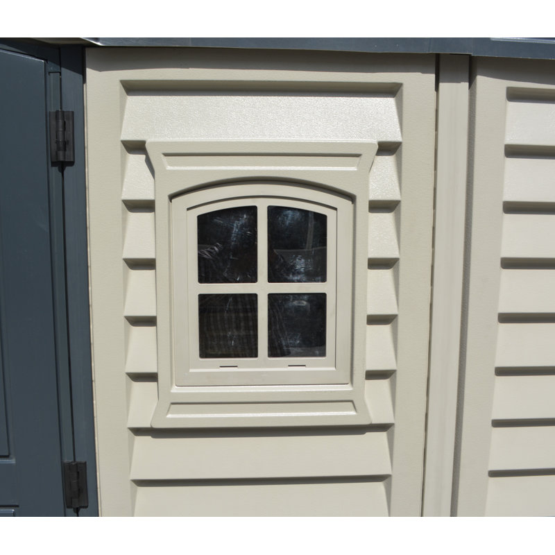 Apex Pro 15 ft. W x 8 ft. D Plastic Storage Shed