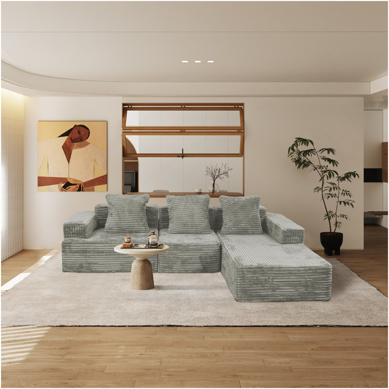 Canapé modulaire convertible