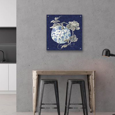 'Floursack Autumn 5 Chinoiserie'  by Danhui Nai Acrylic Glass Wall Art