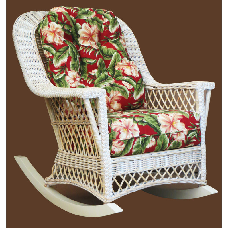 Chaise berçante Rosado, Blanc, Citron baja