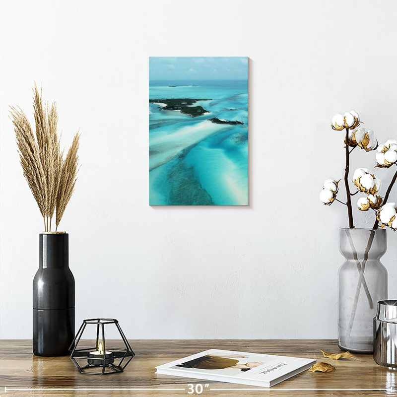 Gillard Bahamas Island View, H 12 po x l 8 po