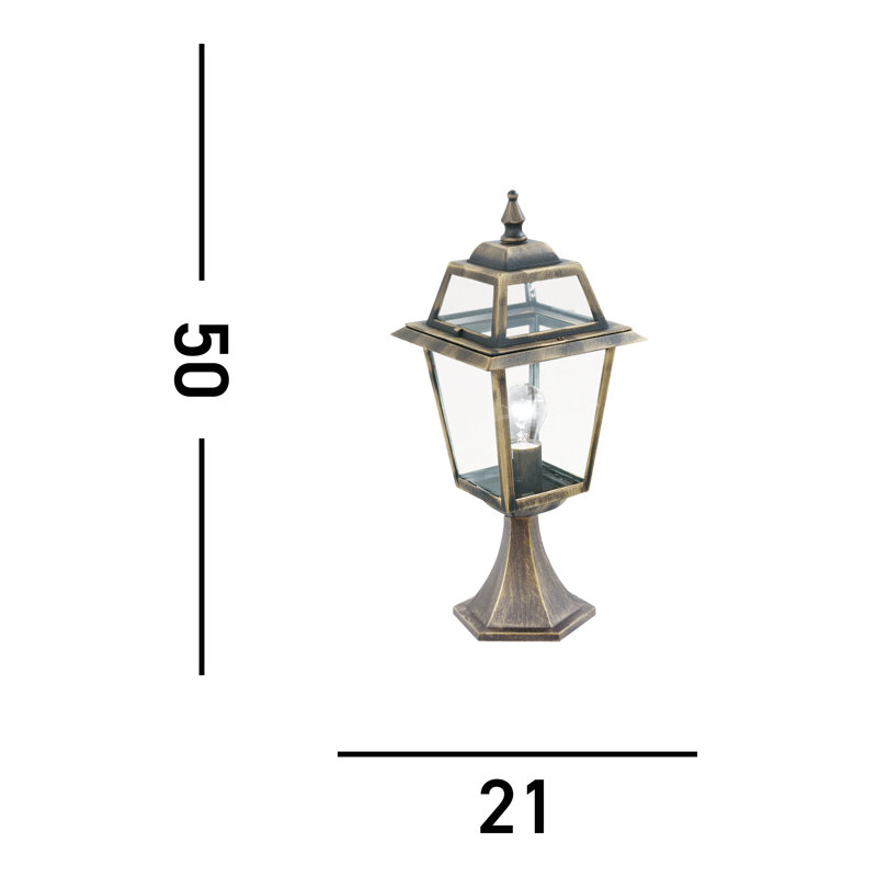 Casares Transparent Pier Mount Light
