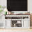 58" Farmhouse TV Stand for TVs up to 65", Entertainment Center with Adjustable Open Shelves & Storage Cabinets-1654265241
