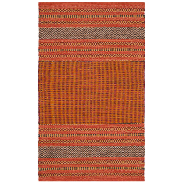 Bokara Hills Hand Woven Cotton Striped Rug