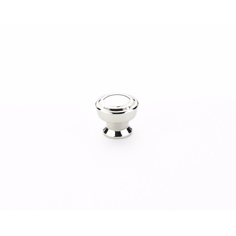 Menlo Round Knob, Polished Nickel