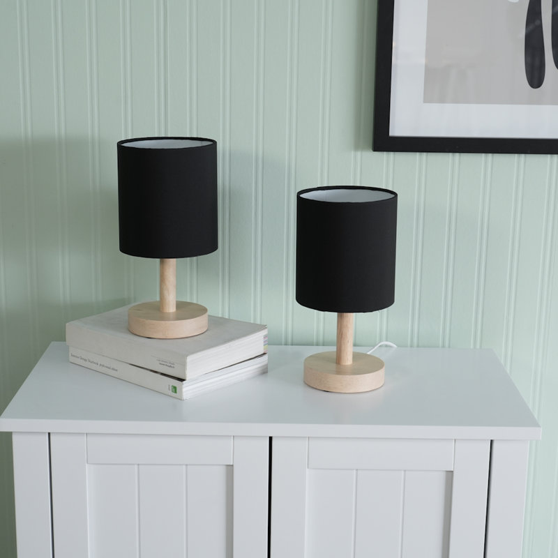 Rheuben Table Lamp, No, Black