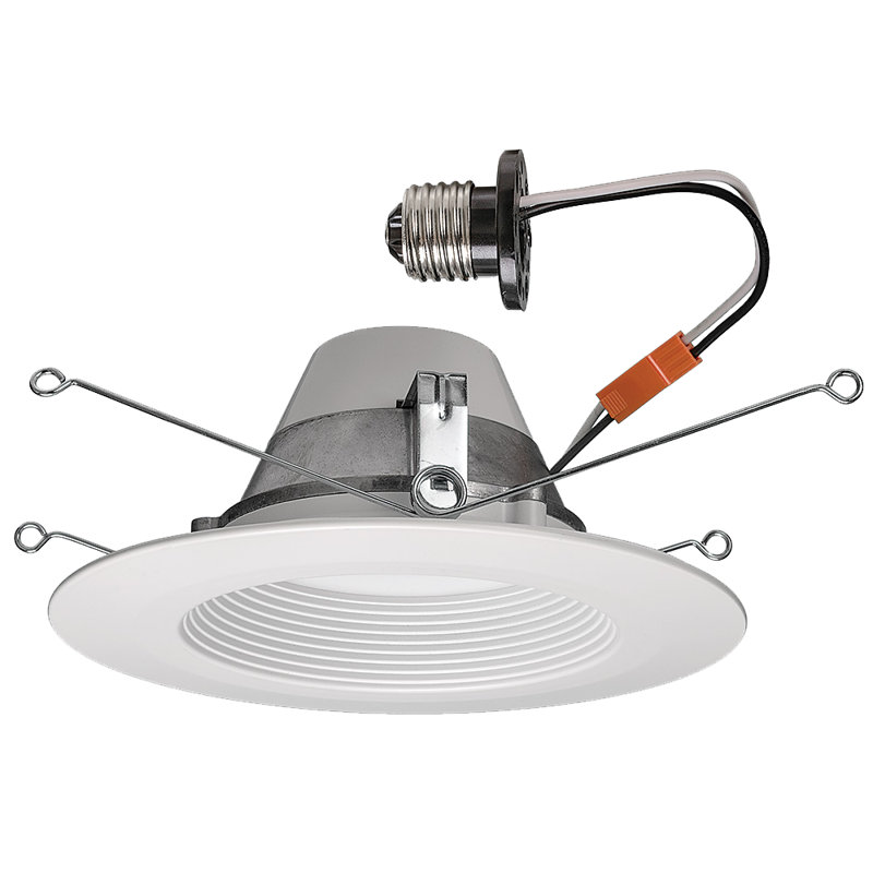 6'' LED Baffle Recessed Trim