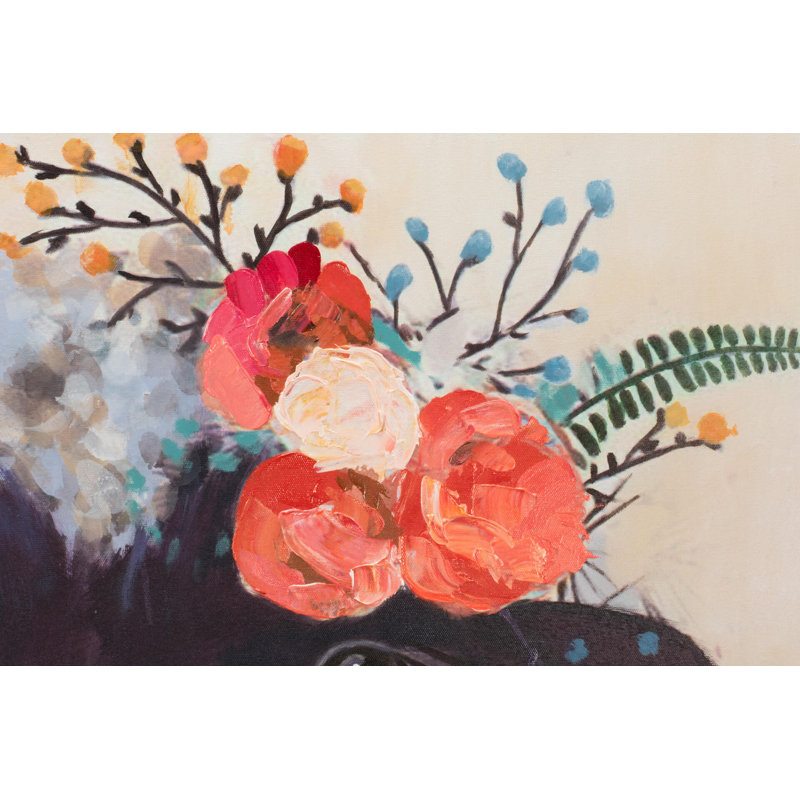 Content Ewe Hand Painted Acrylic Painting