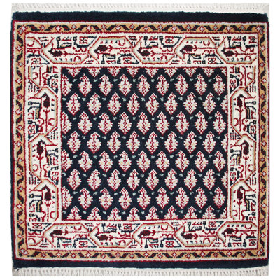 Damask Area Rug in Cream