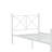 White Full Platform Bed-755682967