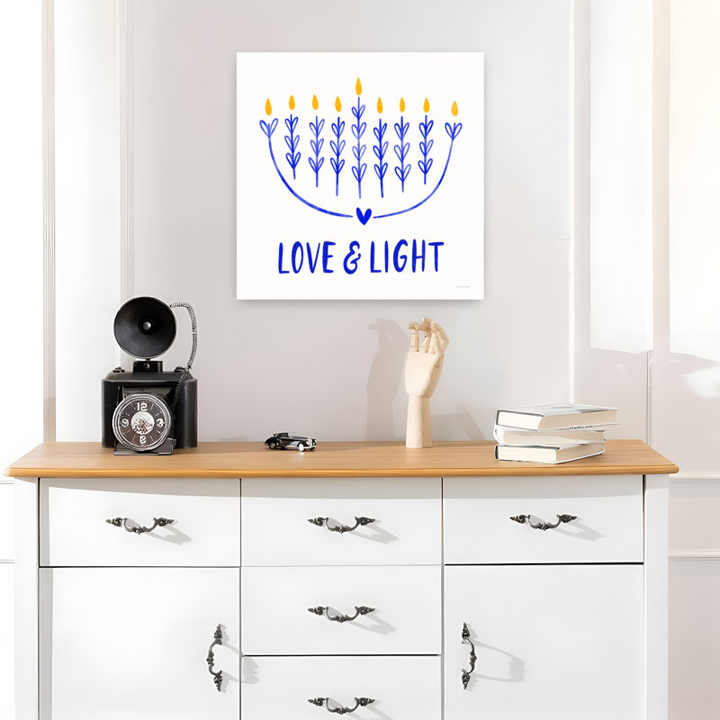 «Love Light», art contemporain abstrait, H 18 po x l 18 po