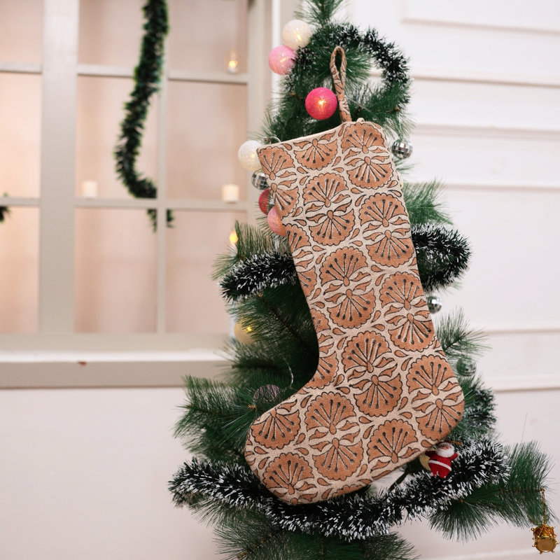 Chaussette de Noël artisanale Fabhibine Artisan, H 10 po x l 4,5 po