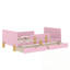 Lit plateforme simple avec tiroirs de rangement
