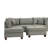 3-PC SECTIONAL Polyfiber Sectional Sofa