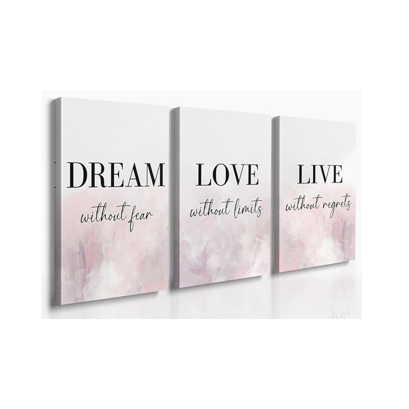 3 Piece Wrapped Canvas Print