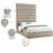 Adam Linen Textured Fabric Bed-1624041047-1624041064