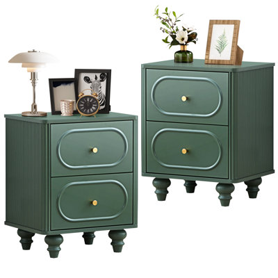 Dorth 2 - Drawer Nightstand (Set Of 2)