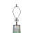 D16x30" Glass Table Lamp