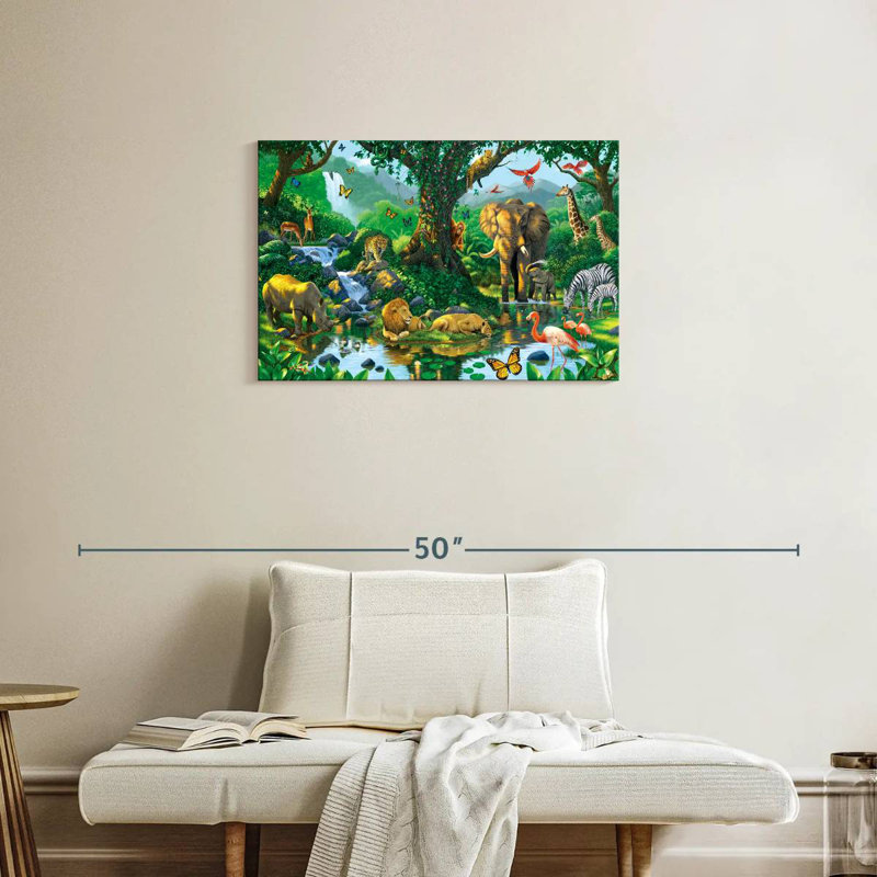 Brampt Jungle Harmony, 20" H x 30" W