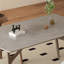 Table de salle à manger rectangulaire moderne en pierre naturelle-1748356714