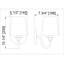 Applique murale en acier Monney-1321100100