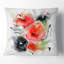 Motif floral abstrait rouge et noir - imprimé floral-29597720-29597724