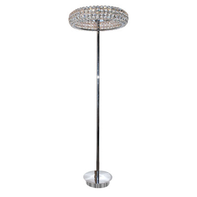 Susana 155 H cm Chrome Novelty Floor Lamp