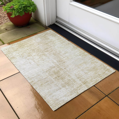 Lamanna Washable Abstract Indoor / Outdoor Rug