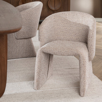 Chaise avec accoudoirs rembourrée Halstead