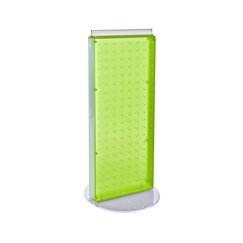 Non-Revolving 8"W x 20.75"H Pegboard Counter Display