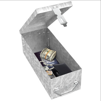 Boîtes en métal avec couvercle et charnière pour sécuriser vos objets de valeur