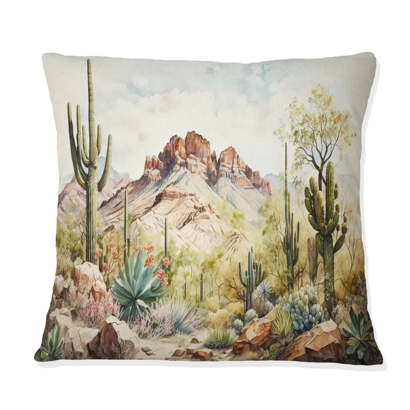 Coussin Arizona Desert III - Western