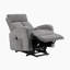 Fauteuil télescopique en microfibre texturé Darel-1009445720