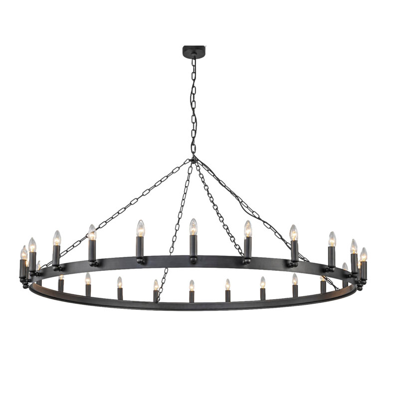 Alderton LED Chandelier, 8.3" H x 66.9" W x 66.9" D