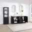 Ensemble de meuble-lavabo double 72 "avec miroir-930512680-930512686-930512681