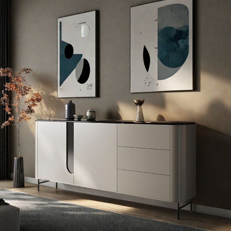 Buffet American Style, H 35,43 po x l 62,99 po x P 15,75 po