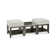 Elements Upholstered Cube Ottoman