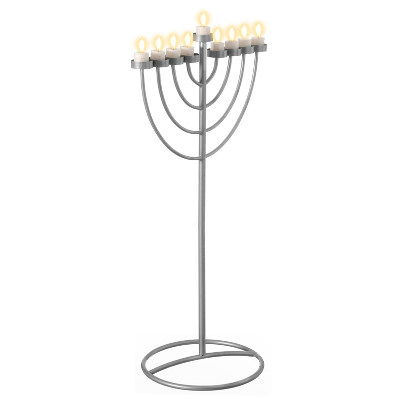 Menora moderne, H 47,5 po x l 27 po x P 17,5 po