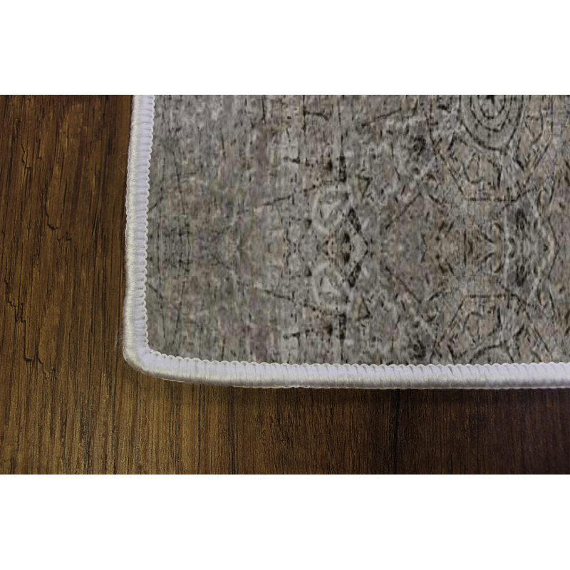 Premium Hall Carpet, 31.5 x 59.1 Inches | 100% Polyester, 0.4 in Pile Height, Antibacterial & Non-Slip PVC Dot Underside | Woven Design with 3D Digital Printing, Machine Washable, Ideal for Home Decor & Entryways