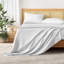 Ensemble de draps ultra-doux en microfibre prélavée-96533712-96533713