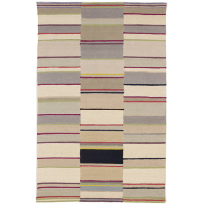 Tapis oriental multicolore moderne 5 x 8