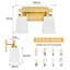 Luminaire de salle de bain certifié ETL avec abat-jour en verre laiteux, luminaire de salle de bain moderne -870710704-856715909