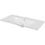 Comptoir de meuble-lavabo en céramique blanc 36 po avec lavabo simple 36 po et 3 trous pré-percés-642303190