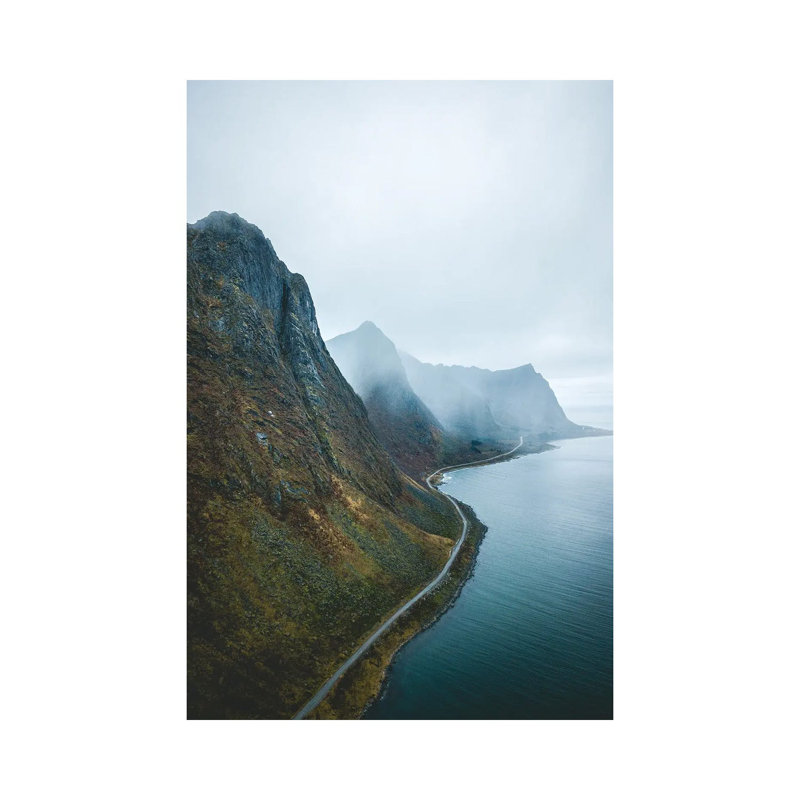 Moody October by Fabian Fortmann - Wrapped Canvas Print, 20.32 cm H x 30.48 cm W