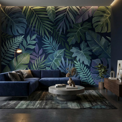 Papier peint botanique tropical Shades Of Green