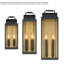 Lanterne 2 lumières Calandra 15 "de haut
