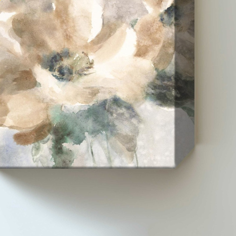«Sensation I» par Danhui Nai - impression sur toile, 36 po x 24 po, Cadre flottant biseauté, Black